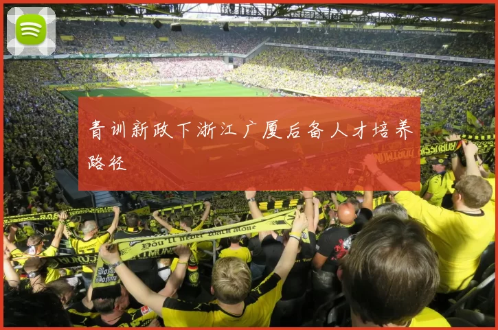 青训新政下浙江广厦后备人才培养路径